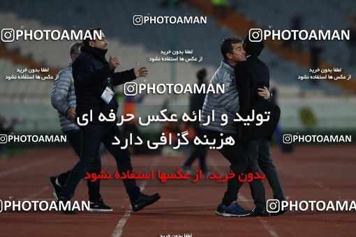 1697008, Tehran, , Iran Football Pro League، Persian Gulf Cup، Week 16، Second Leg، Esteghlal 1 v 2 Mashin Sazi Tabriz on 2019/12/19 at Azadi Stadium