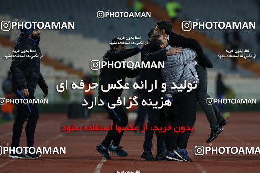1696979, Tehran, , Iran Football Pro League، Persian Gulf Cup، Week 16، Second Leg، Esteghlal 1 v 2 Mashin Sazi Tabriz on 2019/12/19 at Azadi Stadium