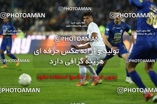 1696980, Tehran, , Iran Football Pro League، Persian Gulf Cup، Week 16، Second Leg، Esteghlal 1 v 2 Mashin Sazi Tabriz on 2019/12/19 at Azadi Stadium