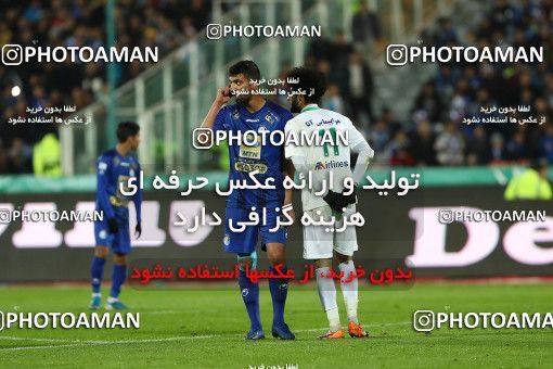 1696911, Tehran, , Iran Football Pro League، Persian Gulf Cup، Week 16، Second Leg، Esteghlal 1 v 2 Mashin Sazi Tabriz on 2019/12/19 at Azadi Stadium