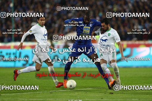 1696827, Tehran, , Iran Football Pro League، Persian Gulf Cup، Week 16، Second Leg، Esteghlal 1 v 2 Mashin Sazi Tabriz on 2019/12/19 at Azadi Stadium