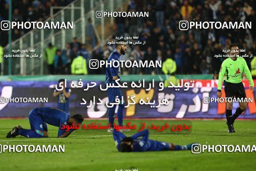 1697017, Tehran, , Iran Football Pro League، Persian Gulf Cup، Week 16، Second Leg، Esteghlal 1 v 2 Mashin Sazi Tabriz on 2019/12/19 at Azadi Stadium