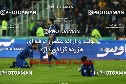1696830, Tehran, , Iran Football Pro League، Persian Gulf Cup، Week 16، Second Leg، Esteghlal 1 v 2 Mashin Sazi Tabriz on 2019/12/19 at Azadi Stadium