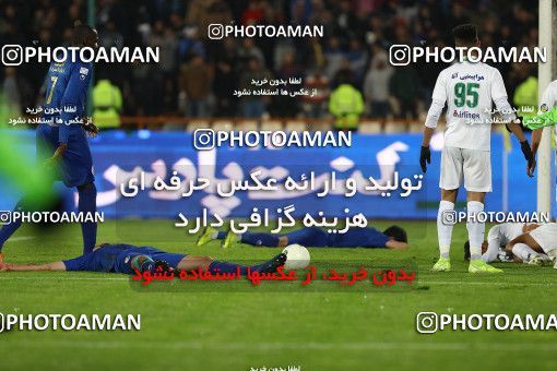 1696957, Tehran, , Iran Football Pro League، Persian Gulf Cup، Week 16، Second Leg، Esteghlal 1 v 2 Mashin Sazi Tabriz on 2019/12/19 at Azadi Stadium