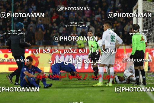 1696990, Tehran, , Iran Football Pro League، Persian Gulf Cup، Week 16، Second Leg، Esteghlal 1 v 2 Mashin Sazi Tabriz on 2019/12/19 at Azadi Stadium