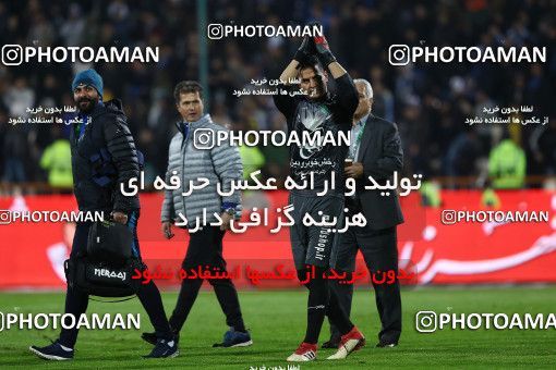 1696886, Tehran, , Iran Football Pro League، Persian Gulf Cup، Week 16، Second Leg، Esteghlal 1 v 2 Mashin Sazi Tabriz on 2019/12/19 at Azadi Stadium