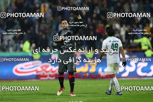 1696952, Tehran, , Iran Football Pro League، Persian Gulf Cup، Week 16، Second Leg، Esteghlal 1 v 2 Mashin Sazi Tabriz on 2019/12/19 at Azadi Stadium