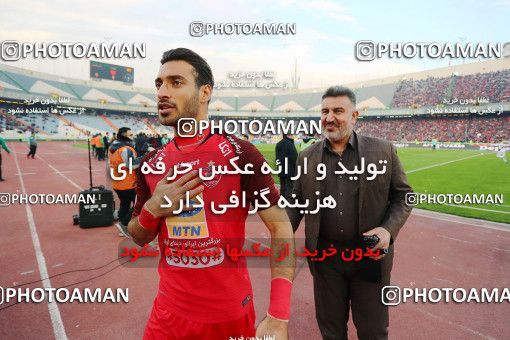 1821520, Tehran, , Iran Football Pro League، Persian Gulf Cup، Week 12، First Leg، Persepolis 1 v 0 Nassaji Qaemshahr on 2019/12/27 at Azadi Stadium