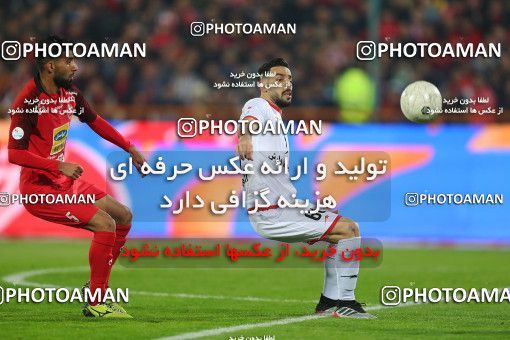 1821553, Tehran, , Iran Football Pro League، Persian Gulf Cup، Week 12، First Leg، Persepolis 1 v 0 Nassaji Qaemshahr on 2019/12/27 at Azadi Stadium