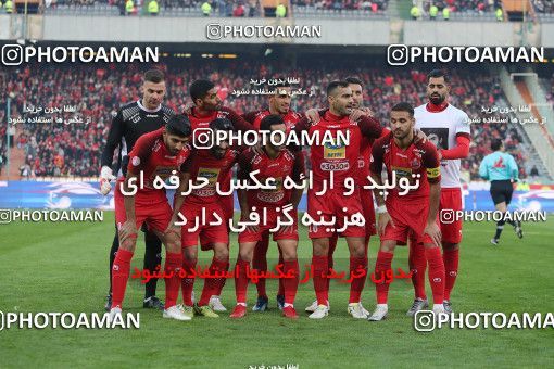 1503429, Tehran, , Iran Football Pro League، Persian Gulf Cup، Week 12، First Leg، Persepolis 1 v 0 Nassaji Qaemshahr on 2019/12/27 at Azadi Stadium