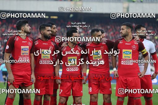 1503498, Tehran, , Iran Football Pro League، Persian Gulf Cup، Week 12، First Leg، Persepolis 1 v 0 Nassaji Qaemshahr on 2019/12/27 at Azadi Stadium