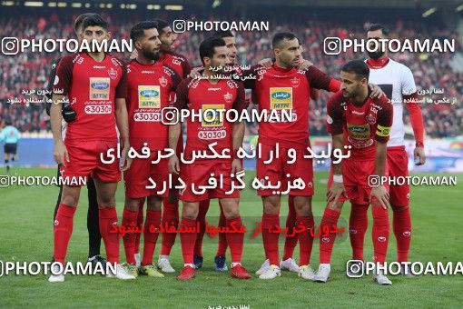 1503494, Tehran, , Iran Football Pro League، Persian Gulf Cup، Week 12، First Leg، Persepolis 1 v 0 Nassaji Qaemshahr on 2019/12/27 at Azadi Stadium
