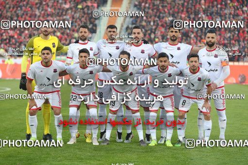 1503405, Tehran, , Iran Football Pro League، Persian Gulf Cup، Week 12، First Leg، Persepolis 1 v 0 Nassaji Qaemshahr on 2019/12/27 at Azadi Stadium
