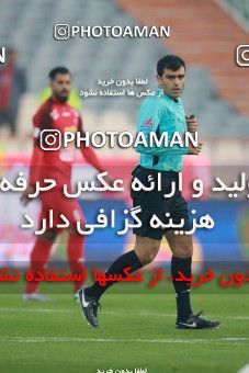 1503638, Tehran, , Iran Football Pro League، Persian Gulf Cup، Week 12، First Leg، Persepolis 1 v 0 Nassaji Qaemshahr on 2019/12/27 at Azadi Stadium