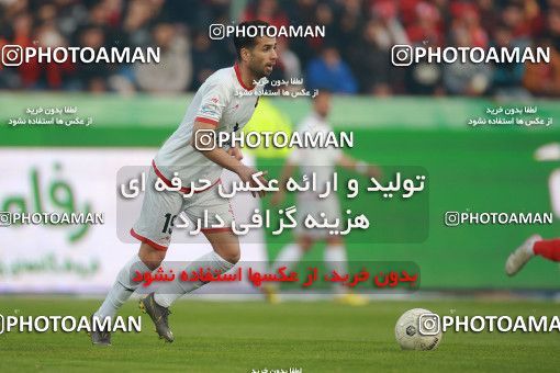 1503559, Tehran, , Iran Football Pro League، Persian Gulf Cup، Week 12، First Leg، Persepolis 1 v 0 Nassaji Qaemshahr on 2019/12/27 at Azadi Stadium