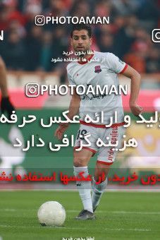 1503618, Tehran, , Iran Football Pro League، Persian Gulf Cup، Week 12، First Leg، Persepolis 1 v 0 Nassaji Qaemshahr on 2019/12/27 at Azadi Stadium