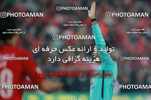 1503563, Tehran, , Iran Football Pro League، Persian Gulf Cup، Week 12، First Leg، Persepolis 1 v 0 Nassaji Qaemshahr on 2019/12/27 at Azadi Stadium