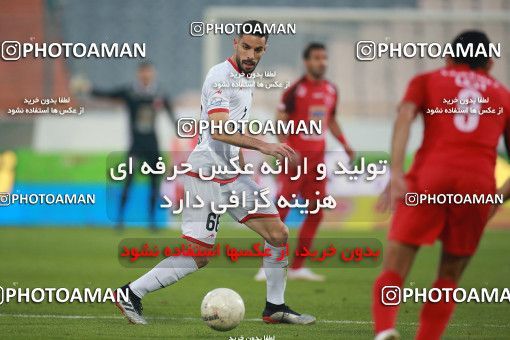1503643, Tehran, , Iran Football Pro League، Persian Gulf Cup، Week 12، First Leg، Persepolis 1 v 0 Nassaji Qaemshahr on 2019/12/27 at Azadi Stadium
