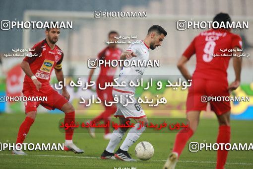 1503595, Tehran, , Iran Football Pro League، Persian Gulf Cup، Week 12، First Leg، Persepolis 1 v 0 Nassaji Qaemshahr on 2019/12/27 at Azadi Stadium