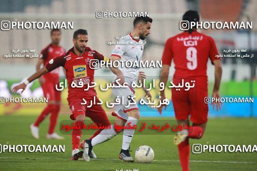1503542, Tehran, , Iran Football Pro League، Persian Gulf Cup، Week 12، First Leg، Persepolis 1 v 0 Nassaji Qaemshahr on 2019/12/27 at Azadi Stadium
