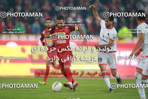 1503686, Tehran, , Iran Football Pro League، Persian Gulf Cup، Week 12، First Leg، Persepolis 1 v 0 Nassaji Qaemshahr on 2019/12/27 at Azadi Stadium