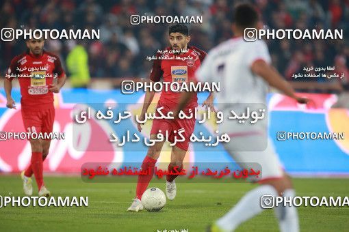 1503715, Tehran, , Iran Football Pro League، Persian Gulf Cup، Week 12، First Leg، Persepolis 1 v 0 Nassaji Qaemshahr on 2019/12/27 at Azadi Stadium