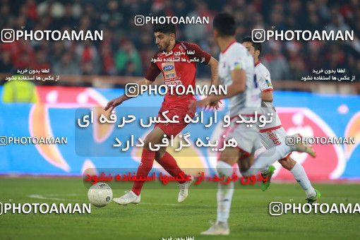 1503746, Tehran, , Iran Football Pro League، Persian Gulf Cup، Week 12، First Leg، Persepolis 1 v 0 Nassaji Qaemshahr on 2019/12/27 at Azadi Stadium