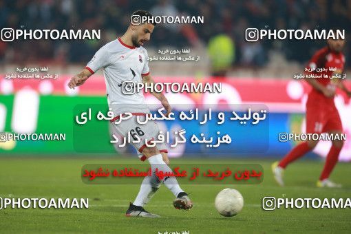 1503772, Tehran, , Iran Football Pro League، Persian Gulf Cup، Week 12، First Leg، Persepolis 1 v 0 Nassaji Qaemshahr on 2019/12/27 at Azadi Stadium