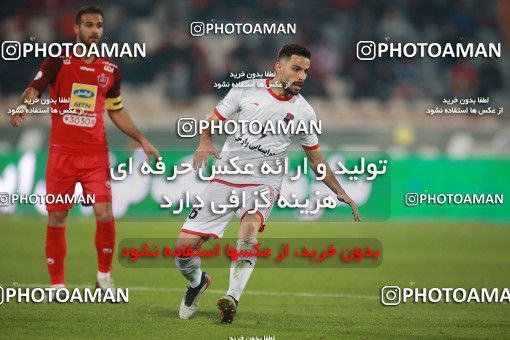 1503760, Tehran, , Iran Football Pro League، Persian Gulf Cup، Week 12، First Leg، Persepolis 1 v 0 Nassaji Qaemshahr on 2019/12/27 at Azadi Stadium