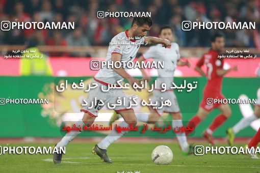 1503797, Tehran, , Iran Football Pro League، Persian Gulf Cup، Week 12، First Leg، Persepolis 1 v 0 Nassaji Qaemshahr on 2019/12/27 at Azadi Stadium
