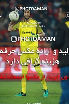 1503883, Tehran, , Iran Football Pro League، Persian Gulf Cup، Week 12، First Leg، Persepolis 1 v 0 Nassaji Qaemshahr on 2019/12/27 at Azadi Stadium