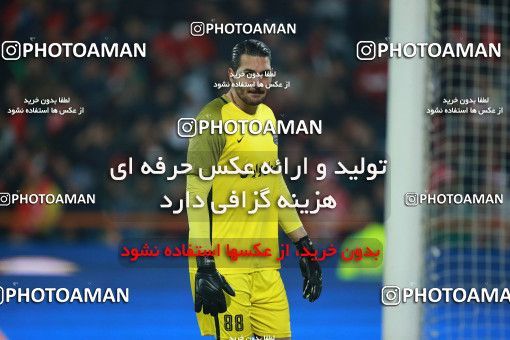 1503865, Tehran, , Iran Football Pro League، Persian Gulf Cup، Week 12، First Leg، Persepolis 1 v 0 Nassaji Qaemshahr on 2019/12/27 at Azadi Stadium