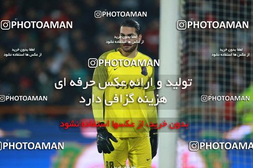 1503852, Tehran, , Iran Football Pro League، Persian Gulf Cup، Week 12، First Leg، Persepolis 1 v 0 Nassaji Qaemshahr on 2019/12/27 at Azadi Stadium