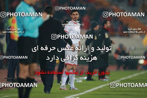 1503954, Tehran, , Iran Football Pro League، Persian Gulf Cup، Week 12، First Leg، Persepolis 1 v 0 Nassaji Qaemshahr on 2019/12/27 at Azadi Stadium