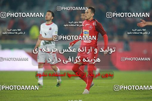 1503971, Tehran, , Iran Football Pro League، Persian Gulf Cup، Week 12، First Leg، Persepolis 1 v 0 Nassaji Qaemshahr on 2019/12/27 at Azadi Stadium