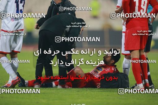 1504111, Iran Football Pro League، Persian Gulf Cup، Week 12، First Leg، 2019/12/27، Tehran، Azadi Stadium، Persepolis 1 - 0 Nassaji Qaemshahr