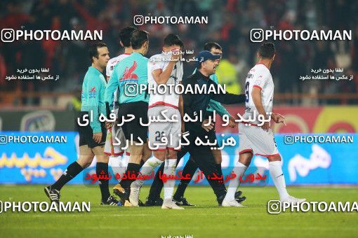 1504102, Tehran, , Iran Football Pro League، Persian Gulf Cup، Week 12، First Leg، Persepolis 1 v 0 Nassaji Qaemshahr on 2019/12/27 at Azadi Stadium