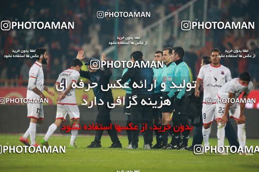 1504061, Tehran, , Iran Football Pro League، Persian Gulf Cup، Week 12، First Leg، Persepolis 1 v 0 Nassaji Qaemshahr on 2019/12/27 at Azadi Stadium
