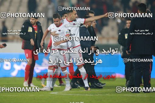 1504050, Tehran, , Iran Football Pro League، Persian Gulf Cup، Week 12، First Leg، Persepolis 1 v 0 Nassaji Qaemshahr on 2019/12/27 at Azadi Stadium