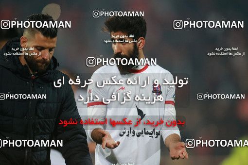 1504078, Tehran, , Iran Football Pro League، Persian Gulf Cup، Week 12، First Leg، Persepolis 1 v 0 Nassaji Qaemshahr on 2019/12/27 at Azadi Stadium
