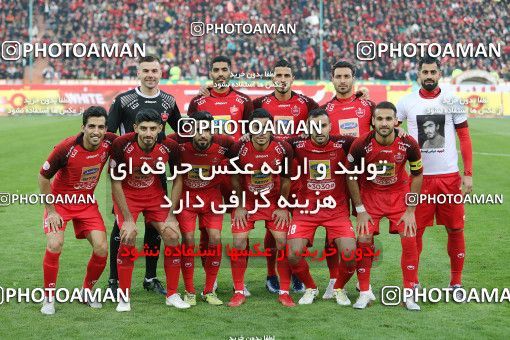 1807638, Tehran, , Iran Football Pro League، Persian Gulf Cup، Week 12، First Leg، Persepolis 1 v 0 Nassaji Qaemshahr on 2019/12/27 at Azadi Stadium