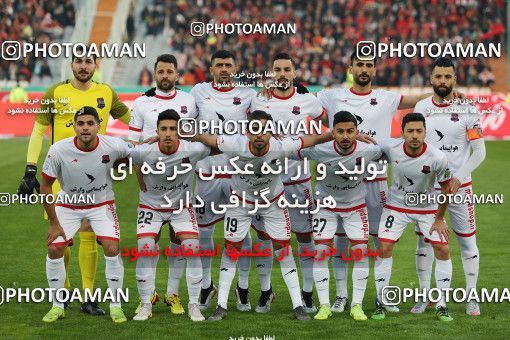 1807671, Tehran, , Iran Football Pro League، Persian Gulf Cup، Week 12، First Leg، Persepolis 1 v 0 Nassaji Qaemshahr on 2019/12/27 at Azadi Stadium