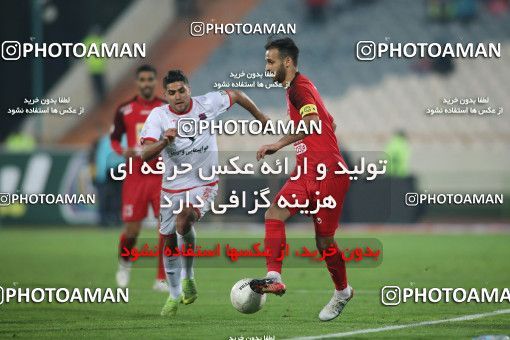 1807721, Tehran, , Iran Football Pro League، Persian Gulf Cup، Week 12، First Leg، Persepolis 1 v 0 Nassaji Qaemshahr on 2019/12/27 at Azadi Stadium