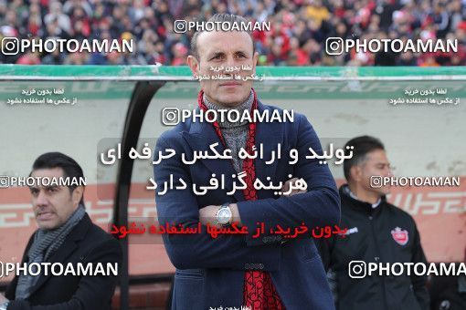 1700395, Tehran, Iran, Iran Football Pro League، Persian Gulf Cup، Week 17، Second Leg، Persepolis 2 v 0 Tractor Sazi on 2020/01/26 at Azadi Stadium