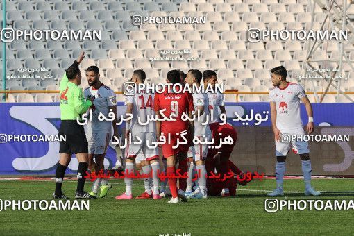1700403, Tehran, Iran, Iran Football Pro League، Persian Gulf Cup، Week 17، Second Leg، Persepolis 2 v 0 Tractor Sazi on 2020/01/26 at Azadi Stadium
