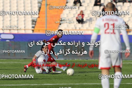 1700447, Tehran, Iran, Iran Football Pro League، Persian Gulf Cup، Week 17، Second Leg، Persepolis 2 v 0 Tractor Sazi on 2020/01/26 at Azadi Stadium