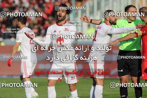 1700418, Tehran, Iran, Iran Football Pro League، Persian Gulf Cup، Week 17، Second Leg، Persepolis 2 v 0 Tractor Sazi on 2020/01/26 at Azadi Stadium