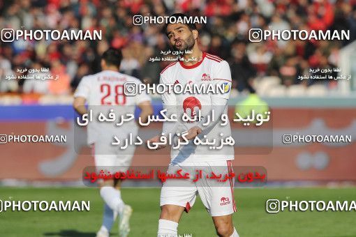 1700416, Tehran, Iran, Iran Football Pro League، Persian Gulf Cup، Week 17، Second Leg، Persepolis 2 v 0 Tractor Sazi on 2020/01/26 at Azadi Stadium