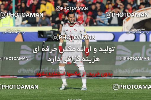 1700394, Tehran, Iran, Iran Football Pro League، Persian Gulf Cup، Week 17، Second Leg، Persepolis 2 v 0 Tractor Sazi on 2020/01/26 at Azadi Stadium