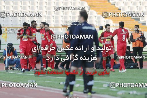1700468, Tehran, Iran, Iran Football Pro League، Persian Gulf Cup، Week 17، Second Leg، Persepolis 2 v 0 Tractor Sazi on 2020/01/26 at Azadi Stadium